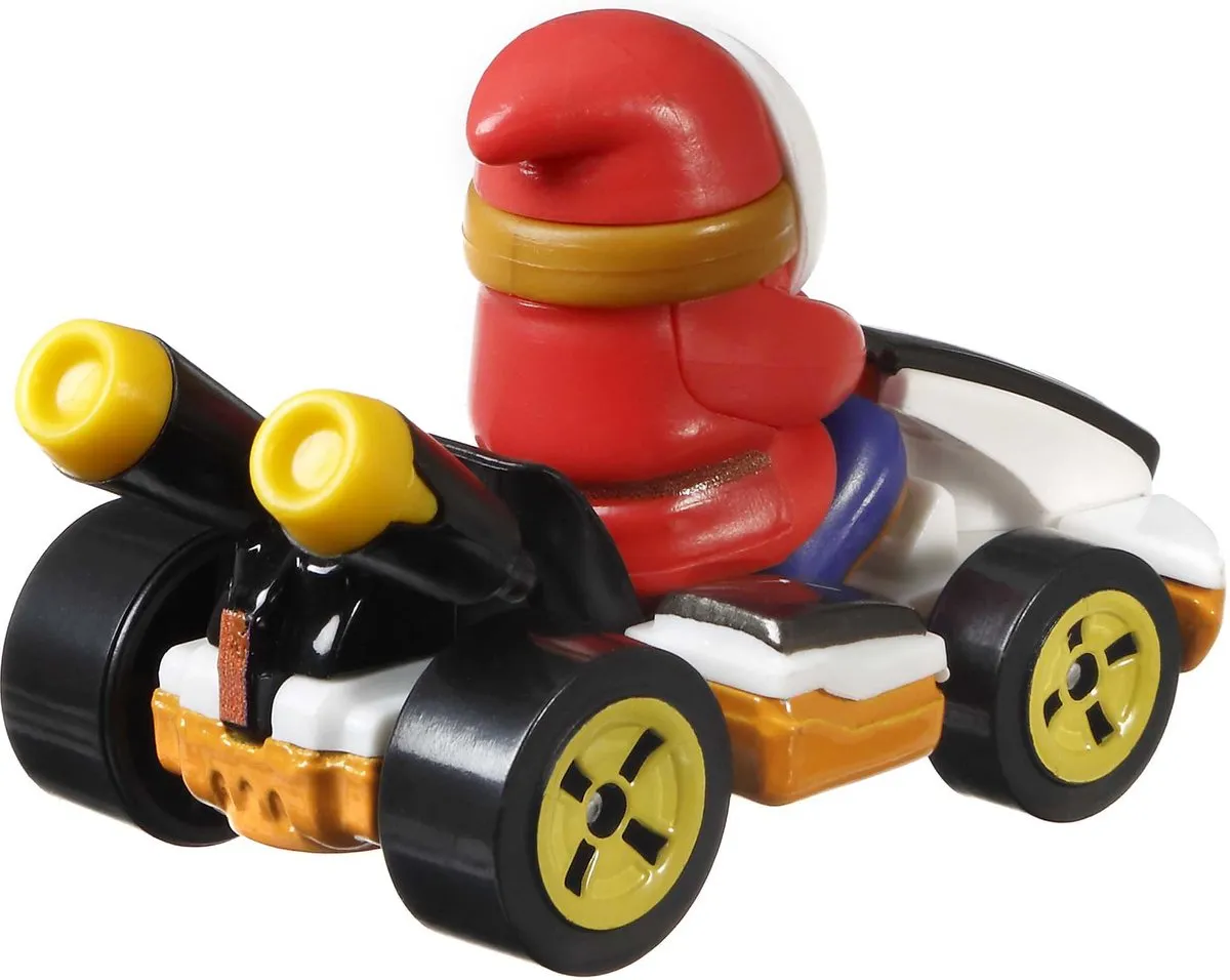 Hot Wheels Super Mario Kart Shy Guy - GRN25 Multikleur