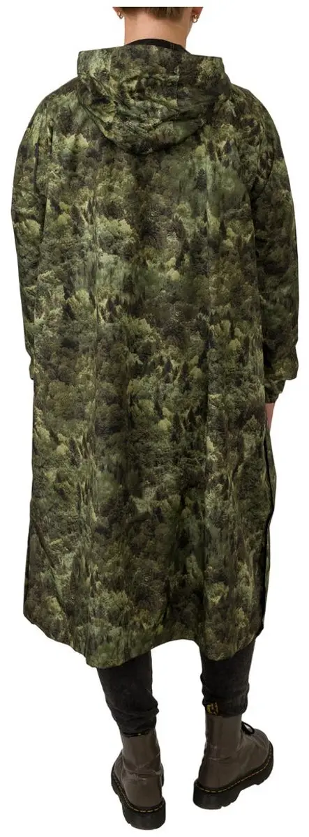 AGU Motion Urban Regenponcho - Waterdicht Ademend Reflecterend - Groen XS/S