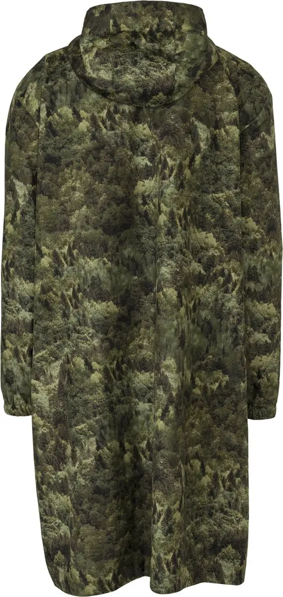 AGU Motion Urban Regenponcho - Waterdicht Ademend Reflecterend - Groen XS/S