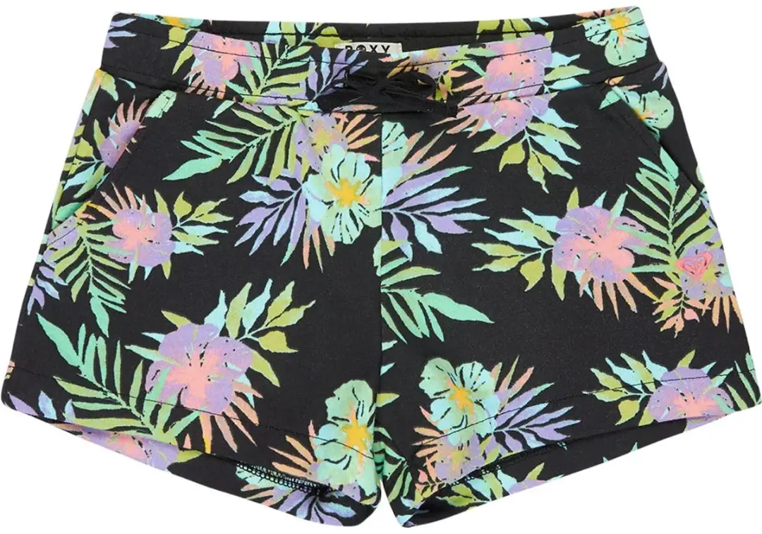 Roxy Twenty Five Miles Korte Sportbroek Zwart 8 Years Meisje