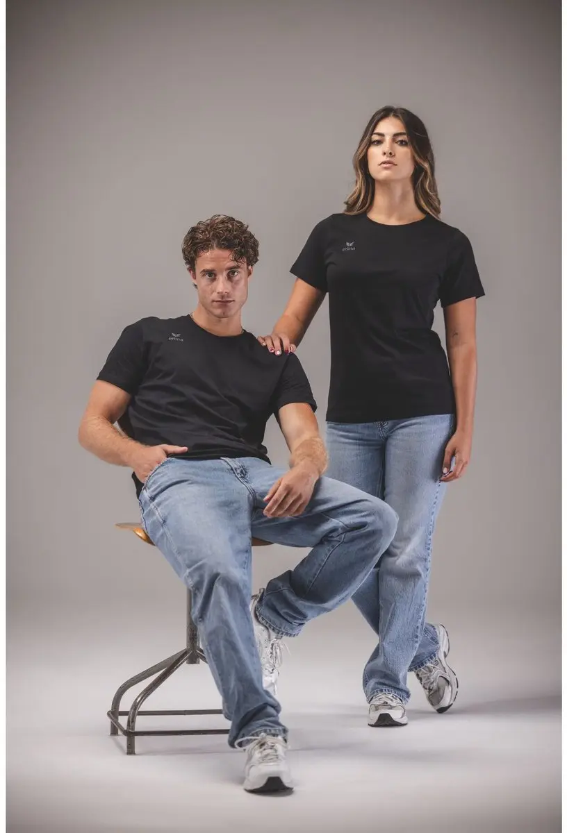 Erima Teamsport T-Shirt S - Zwart