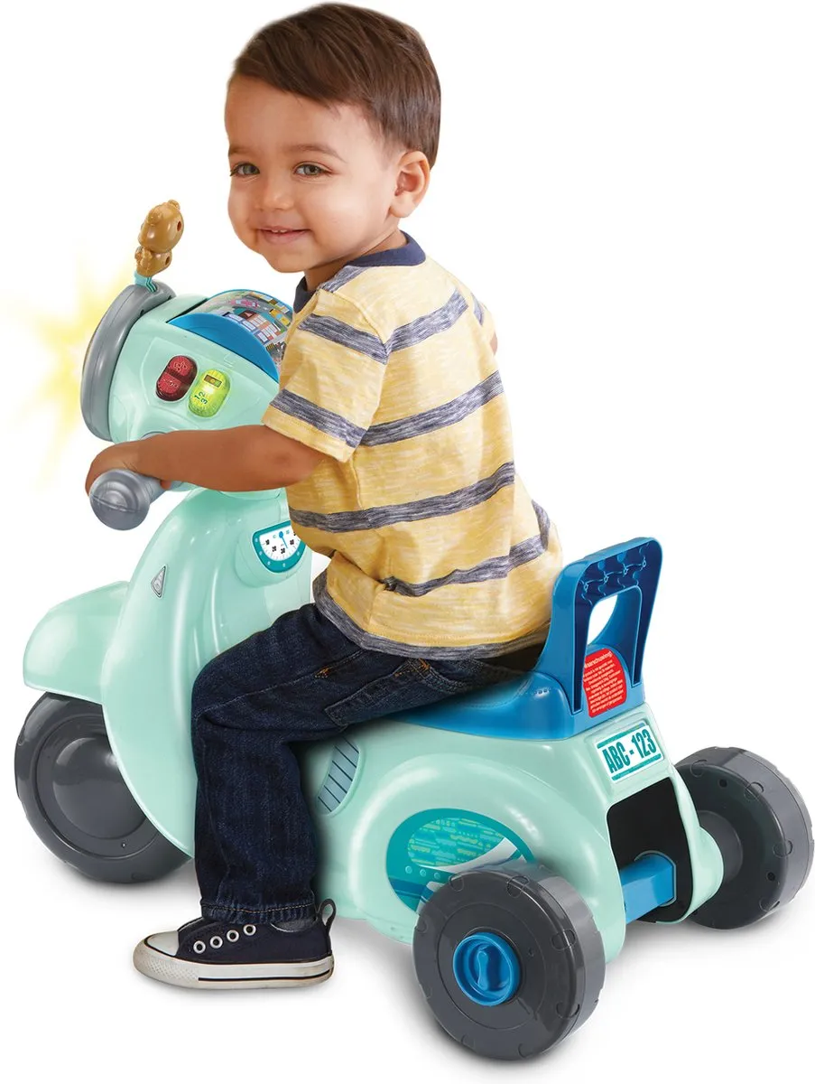 VTech 2-in-1 Loopscooter - Blauw - afbeelding 6 van 6