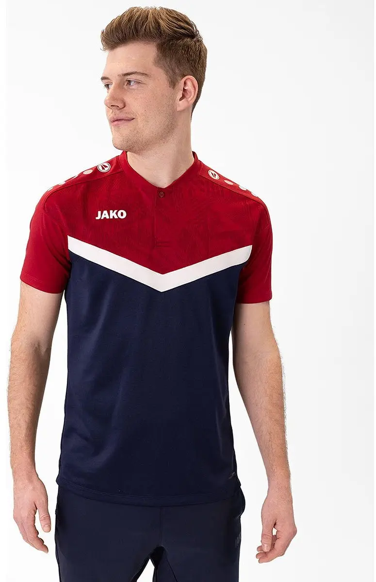 Jako Iconic Polo Heren 4XL - Marine