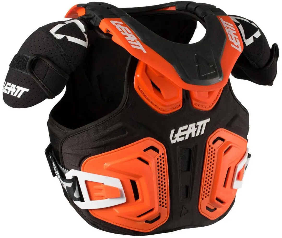 Leatt Fusion 2.0 Junior Oranje Kids Protector Vest -