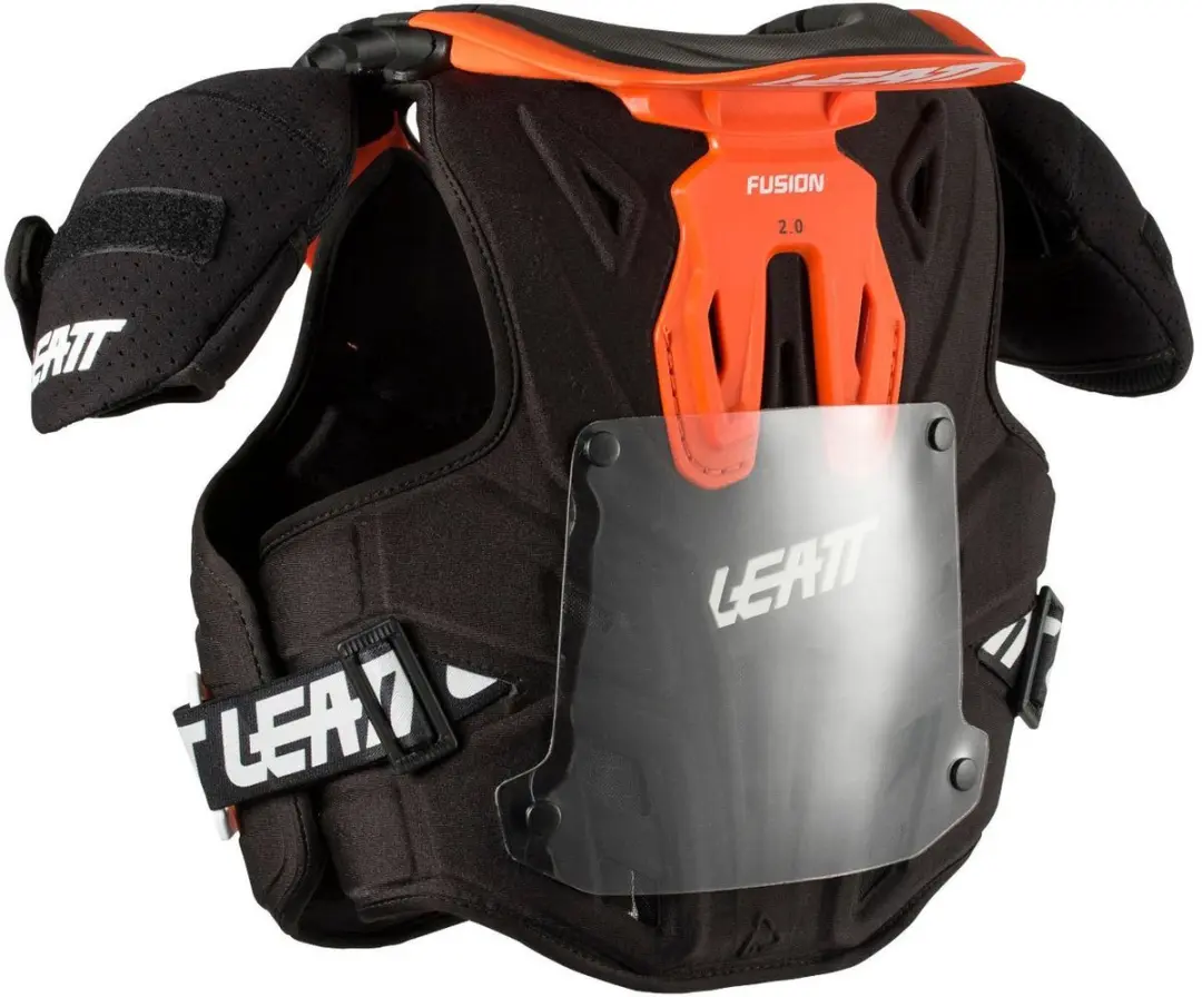 Leatt Fusion 2.0 Junior Vest - L/XL - Oranje - afbeelding 2 van 2