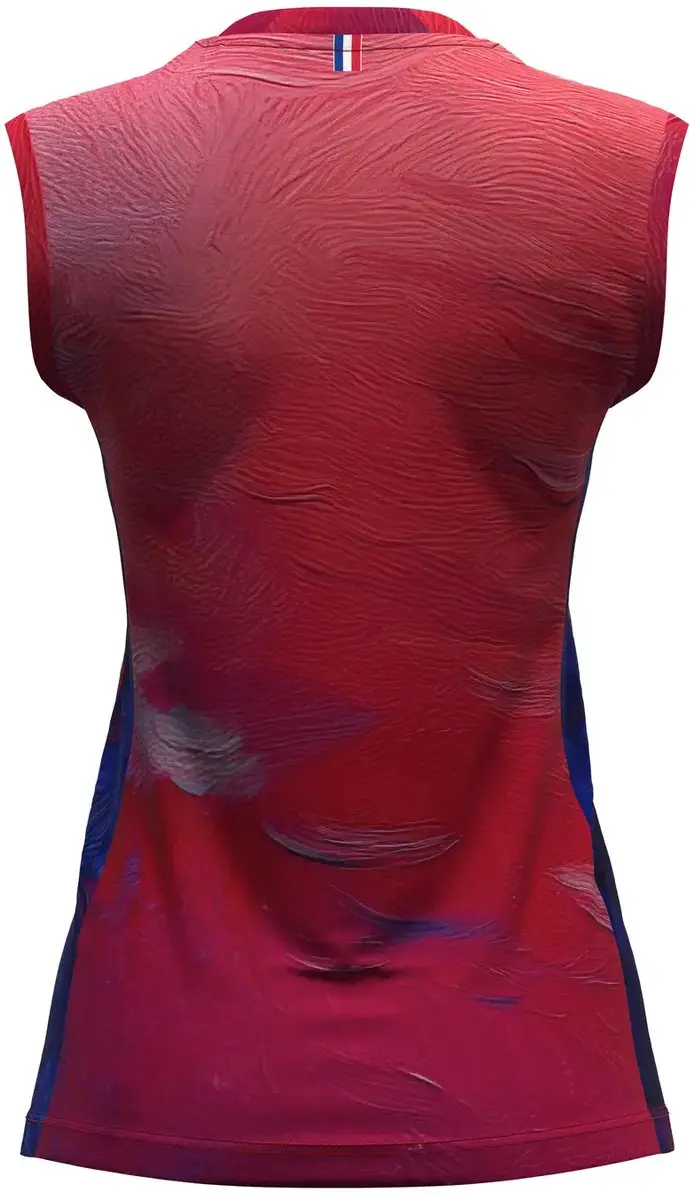 Errea Maillot Libéro Dames Frankrijk 2026/27 SMVK6S - XL - Rosso Blu