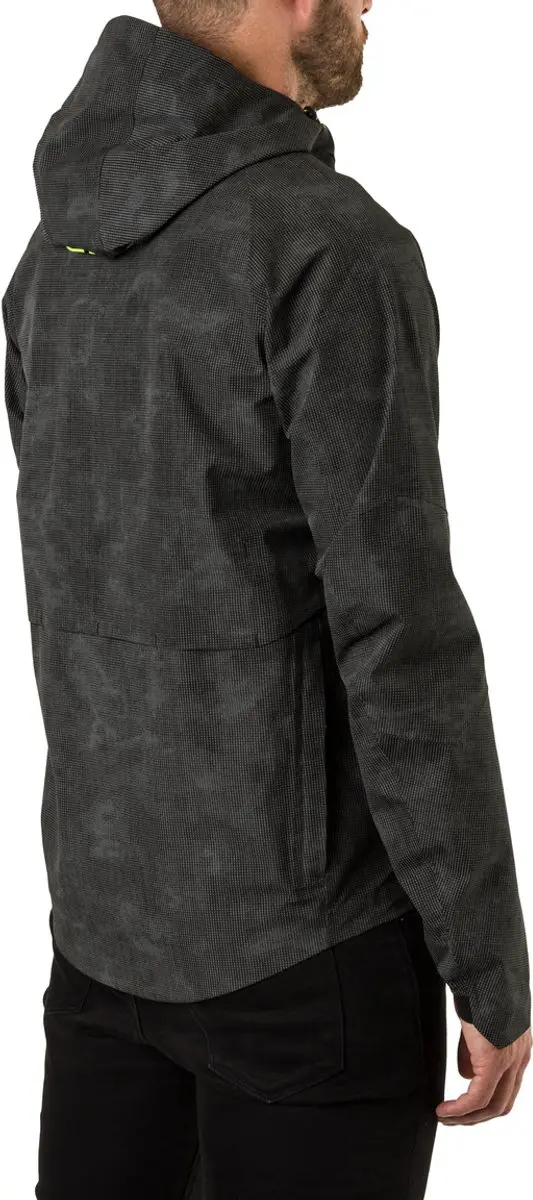 AGU Tech Commuter Regenjas Heren - Waterdicht - Reflecterend - Zwart - afbeelding 6 van 6