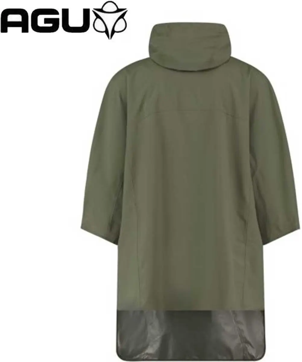 AGU Grant Poray 5000 Regenponcho - Winddicht Waterdicht Groen - afbeelding 2 van 6