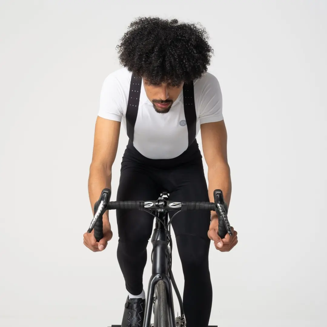 AGU Performance Warm Bibtight Heren Fietsbroek - Thermofiber - Wind- en Waterafstotend - Zwart XL - afbeelding 6 van 6