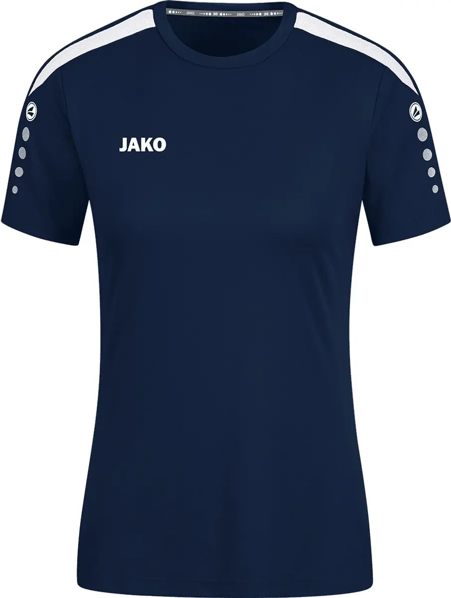 JAKO Power Shirt Korte Mouw Dames 34 - Marine