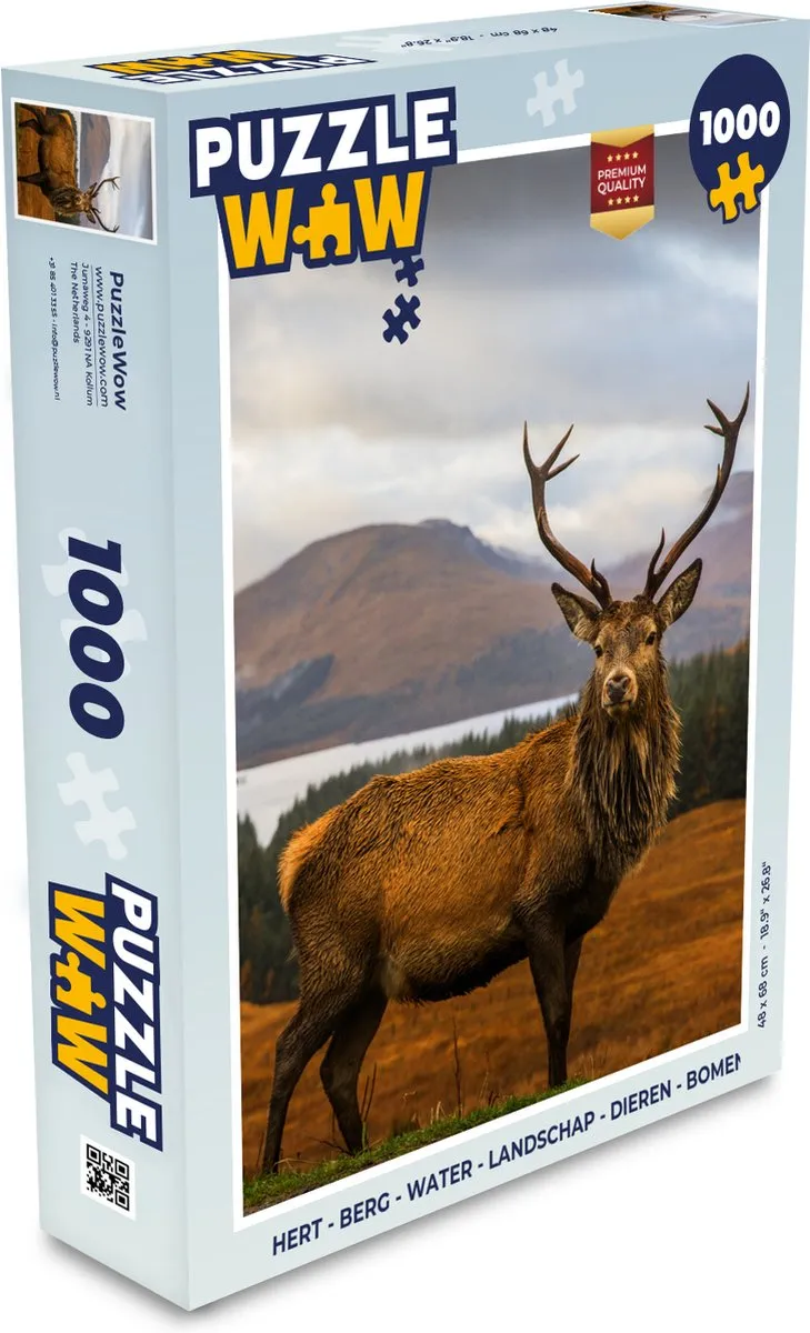 PuzzleWow Legpuzzel 1000 Stuks
