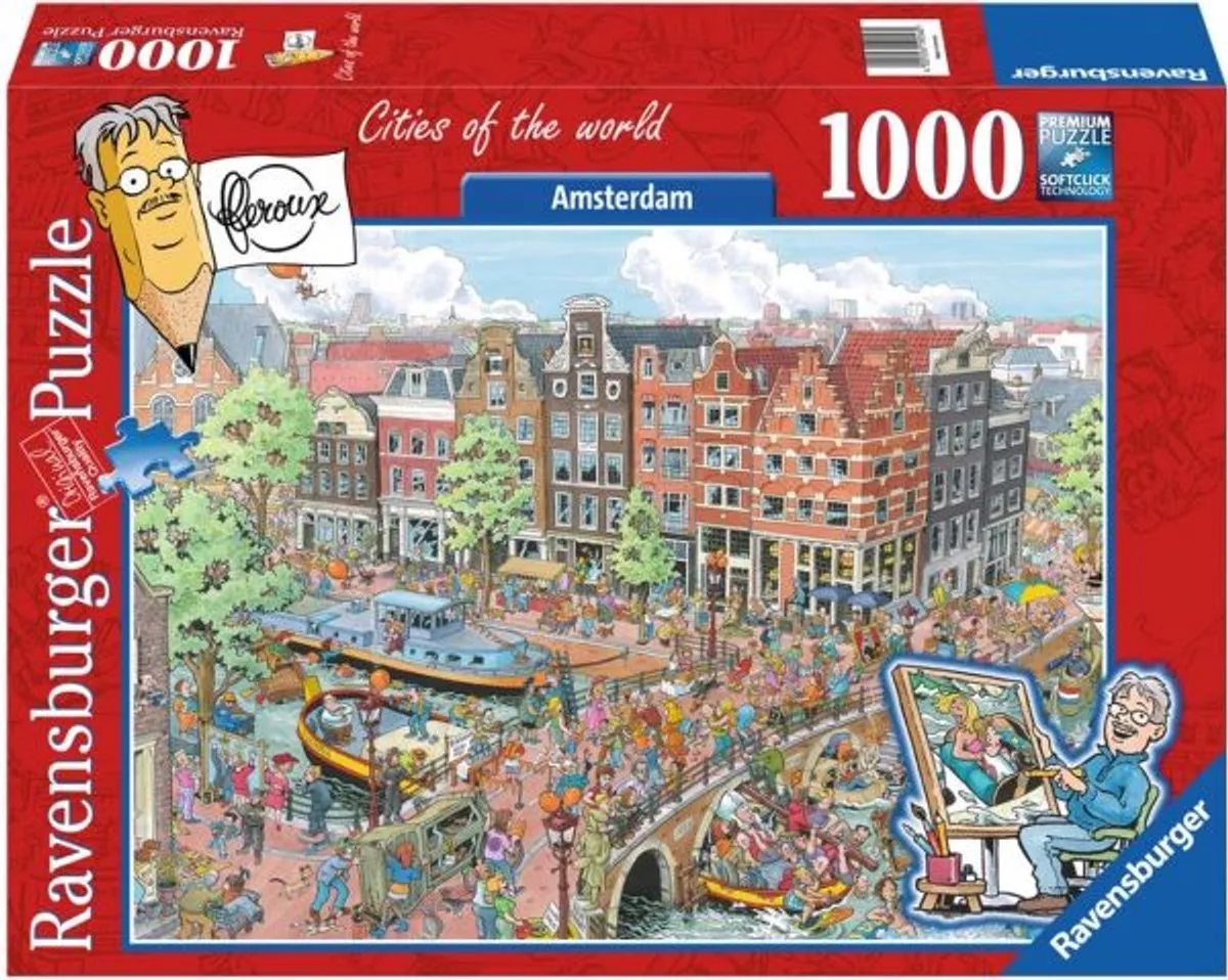 Ravensburger Fleroux Amsterdam Legpuzzel 1000 Stuks