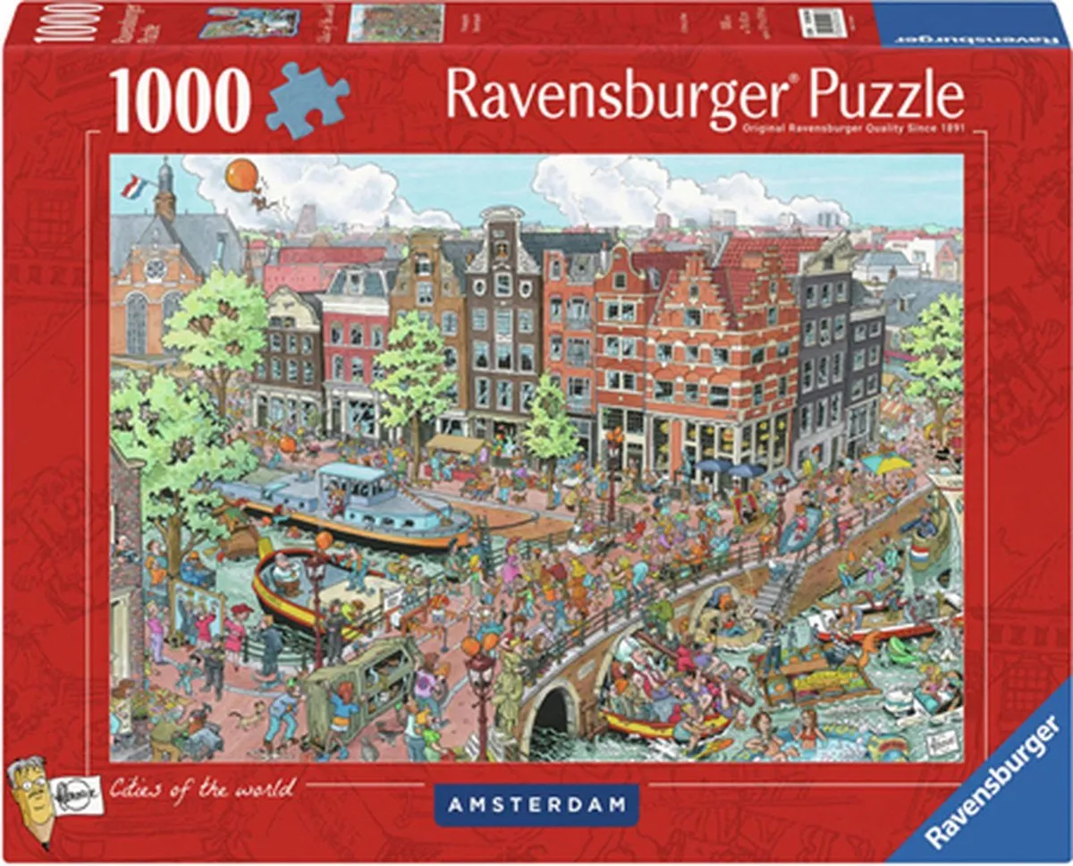 Ravensburger Fleroux Amsterdam Legpuzzel 1000 Stuks
