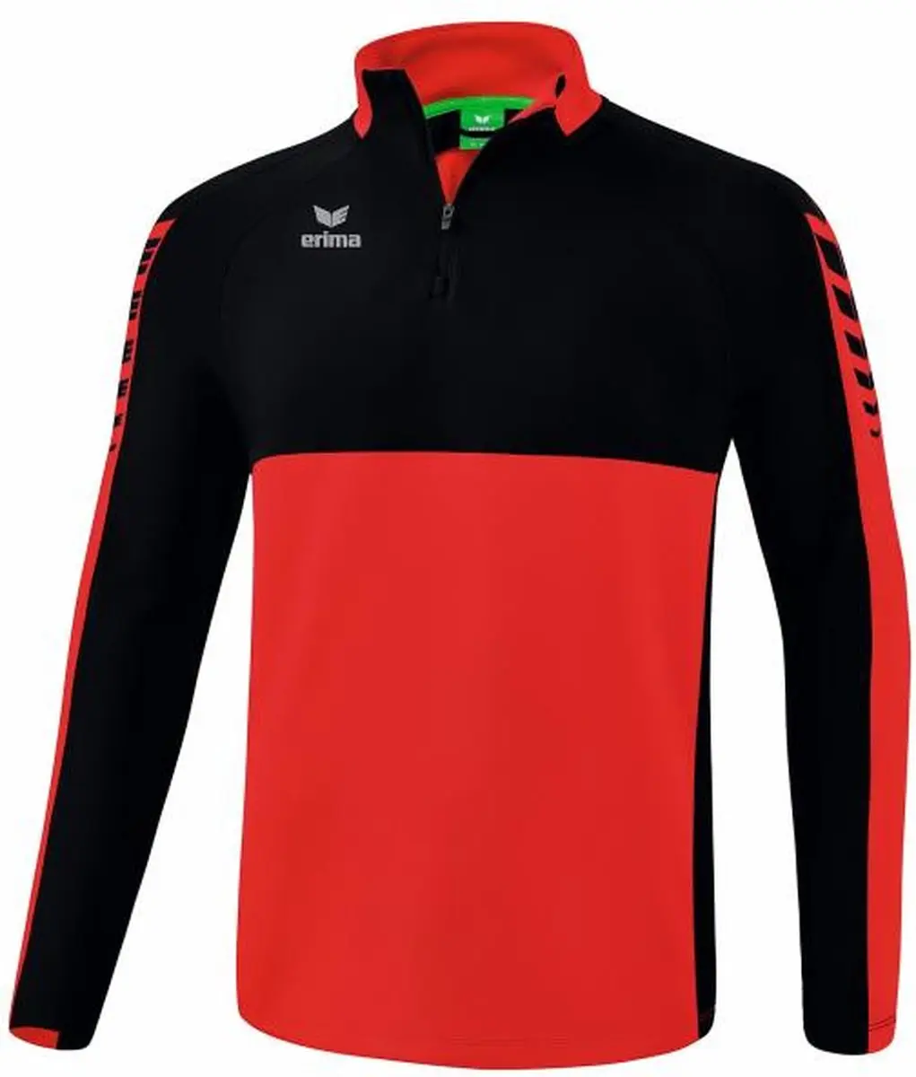 Erima Six Wings Trainingstop Kinderen 164 - Zwart/Rood