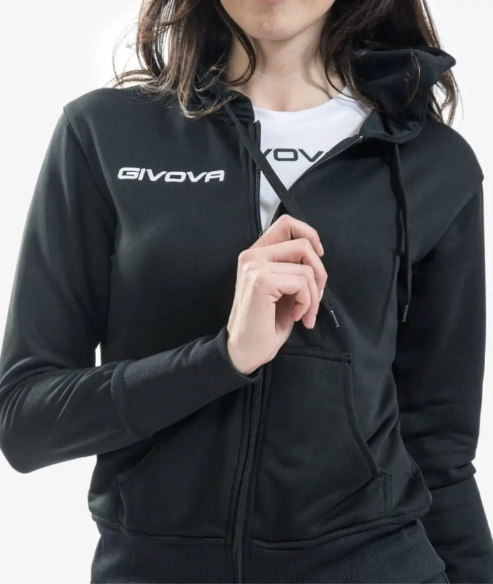 Givova Lady Trainingspak TR015 - Zwart - XL - afbeelding 3 van 6