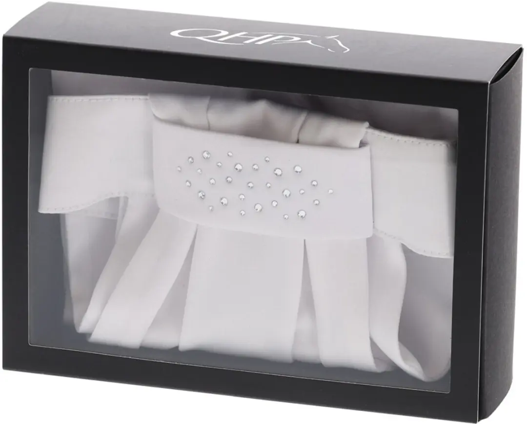 QHP Plastron Zizah - S Wit - afbeelding 3 van 6