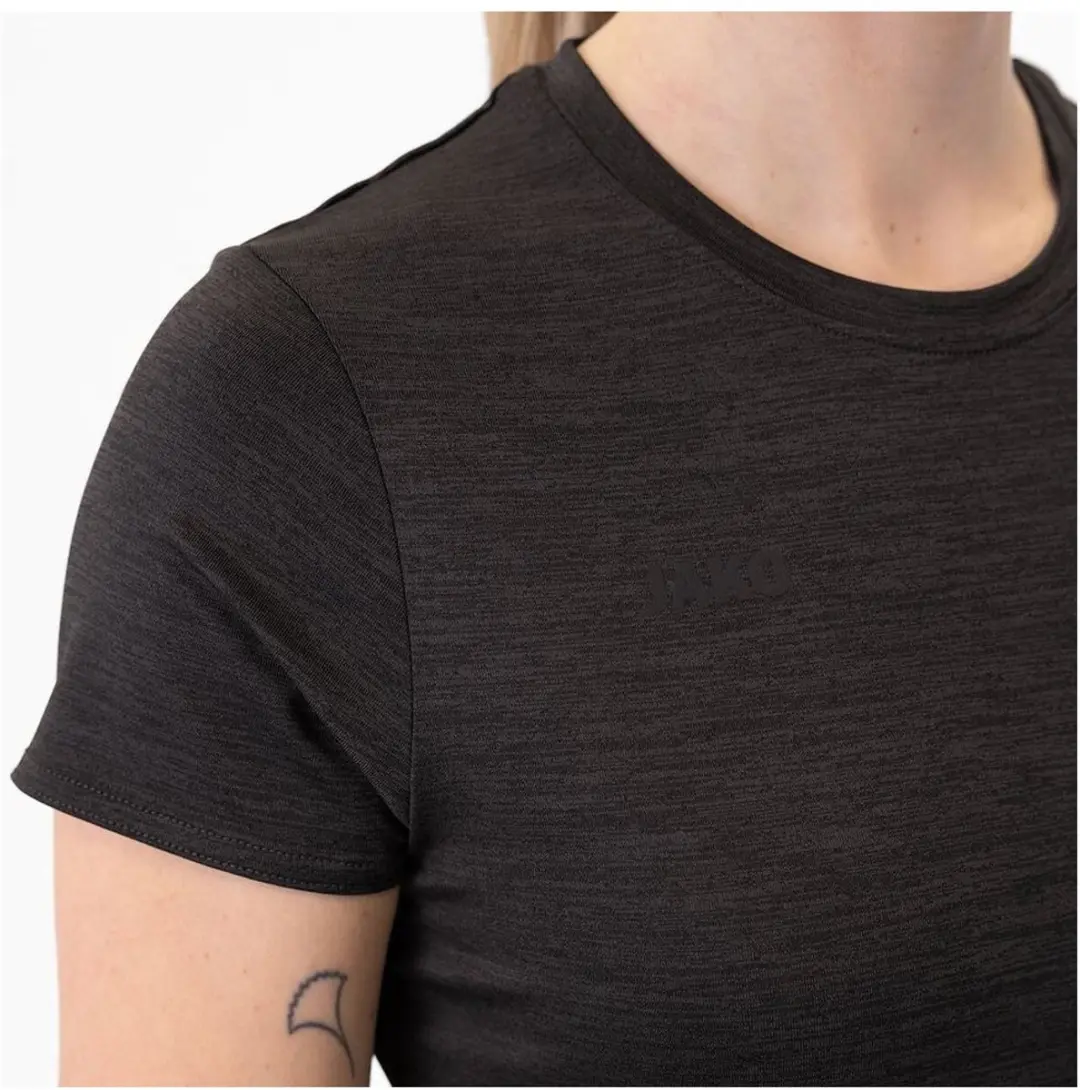 JAKO Premium Basics T-Shirt Dames 34 - Antraciet