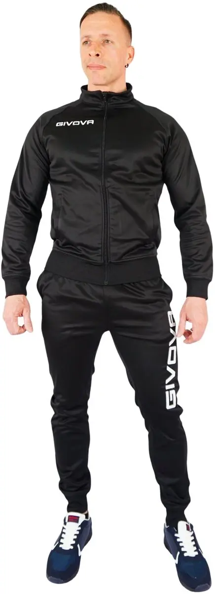 Givova Trainingspak Sportpak - Zwart L - afbeelding 2 van 6