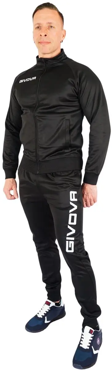 Givova Trainingspak Sportpak - Zwart L - afbeelding 3 van 6