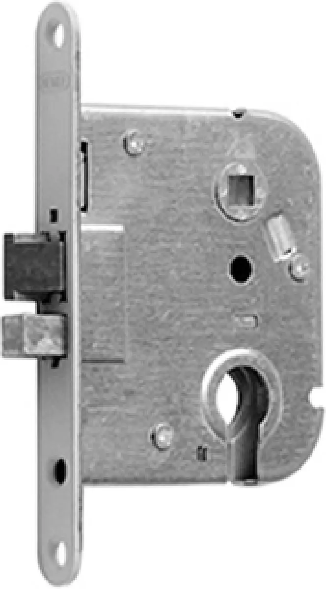 Nemef 1449 Insteekslot 55mm Hollands rechts wit - afbeelding 5 van 5