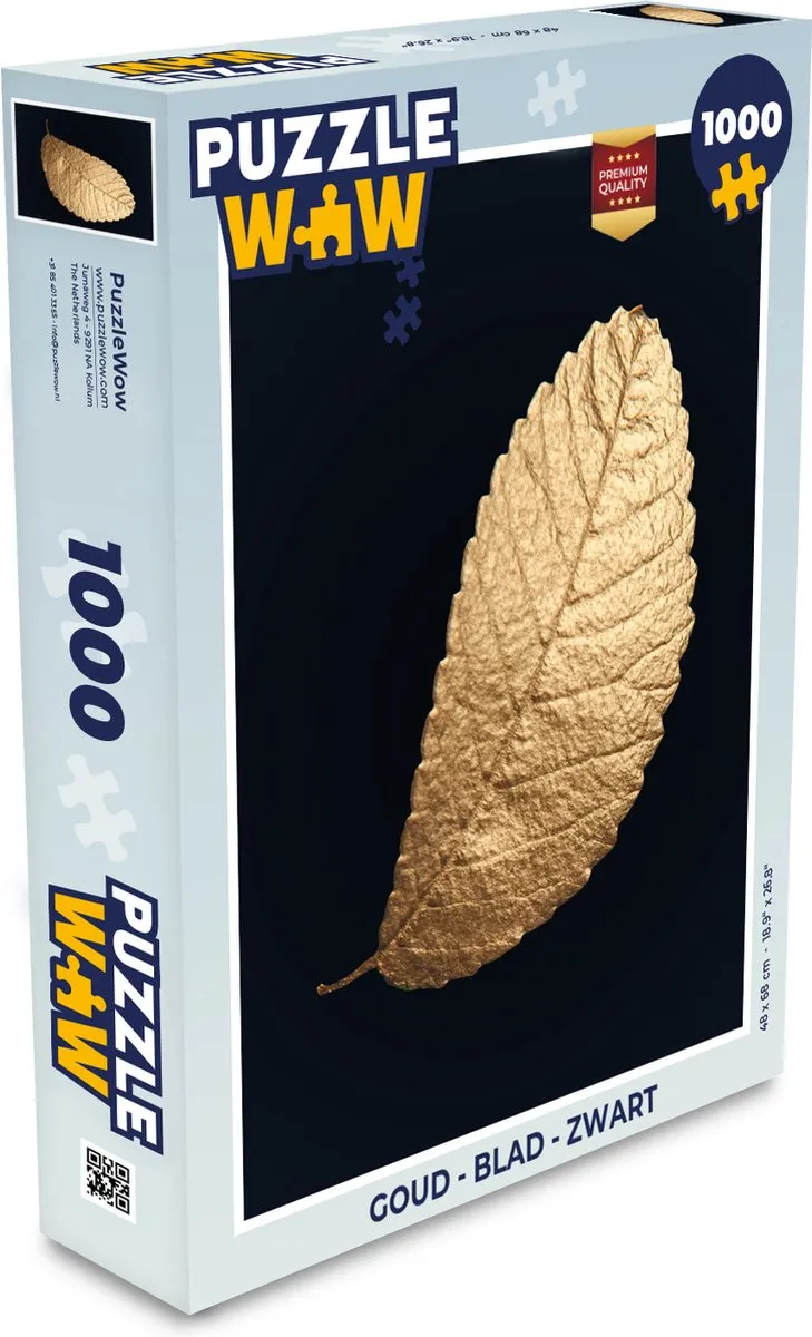 PuzzleWow Bladeren Legpuzzel 1000 Stuks