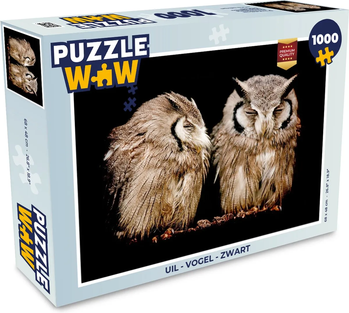 PuzzleWow Vogel Legpuzzel 1000 Stuks