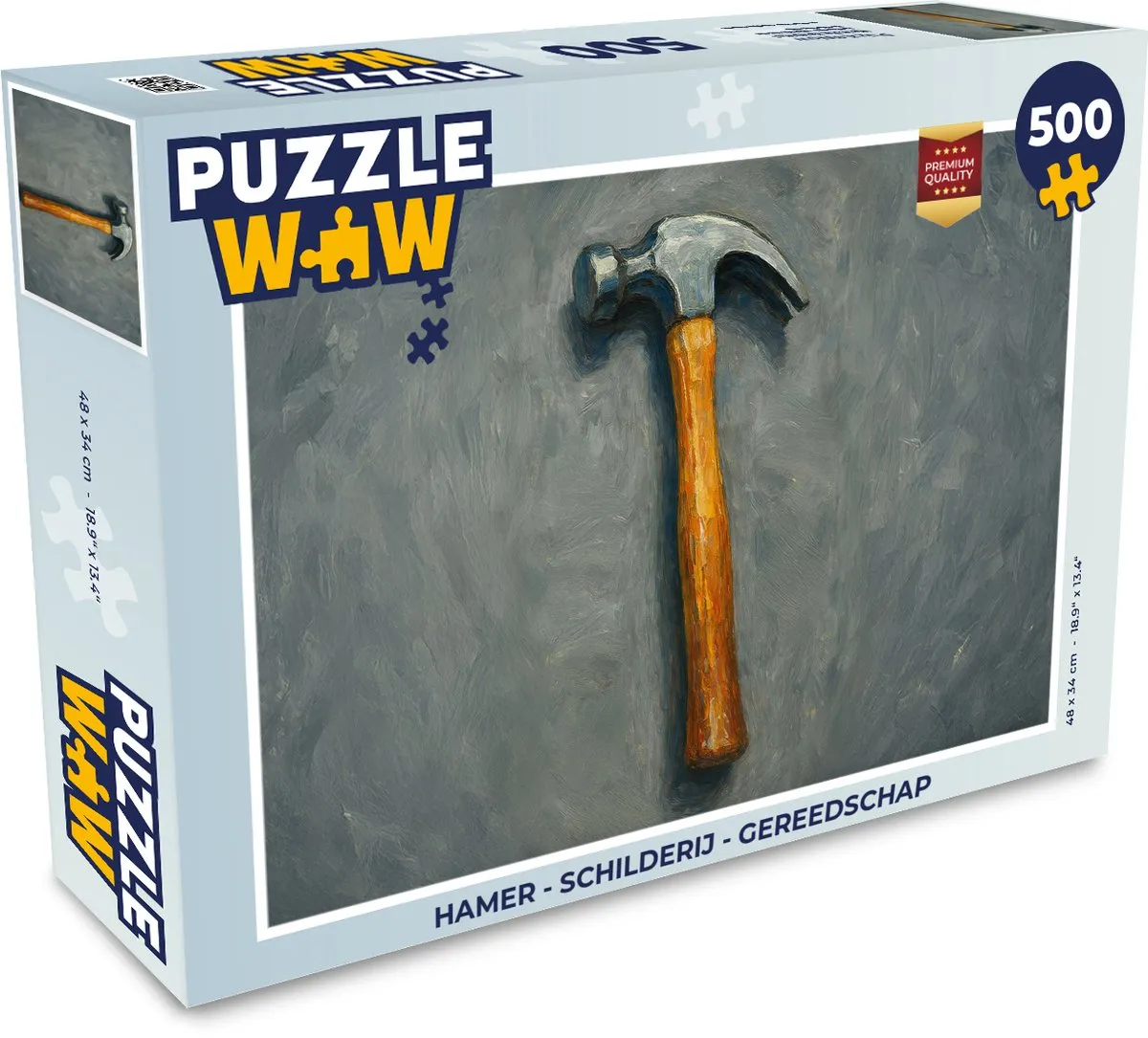 PuzzleWow Hamer Puzzel 500 Stuks