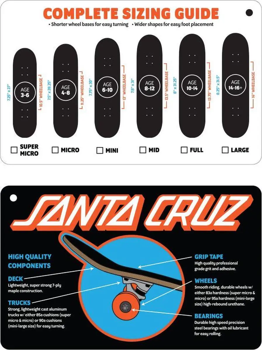 Santa Cruz Iridescent Dot Skateboard Red Purple 8.25