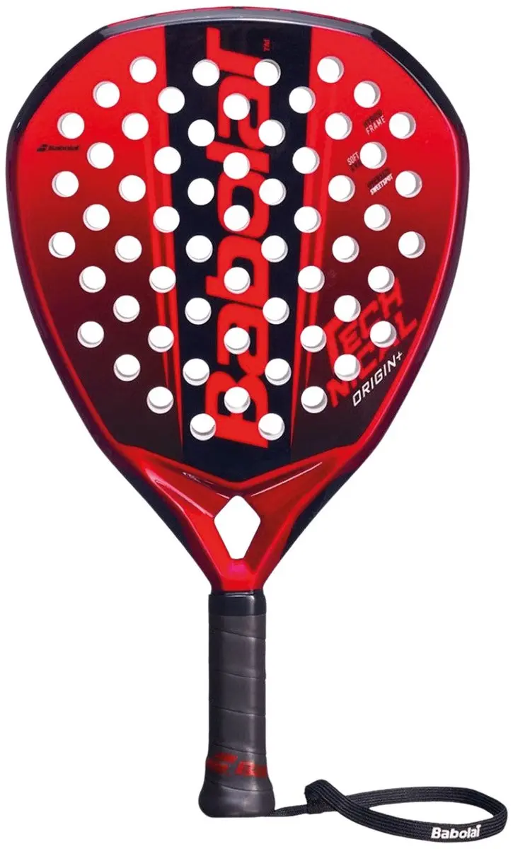 Babolat Technical Origin+ Padelracket - Rood/Zwart - afbeelding 5 van 5