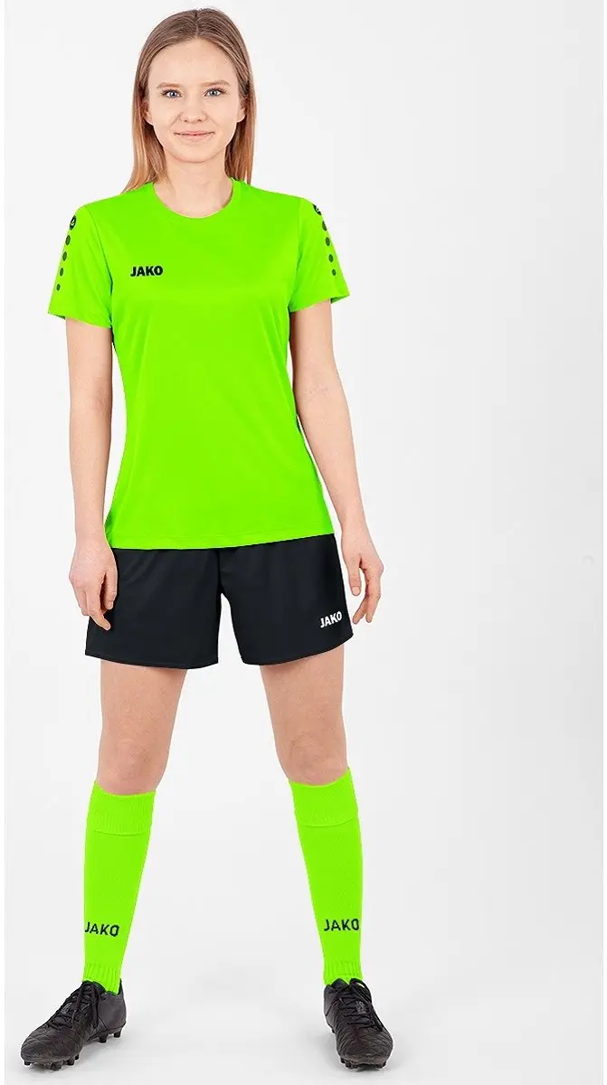 JAKO Team Shirt Dames 44 - Fluogroen