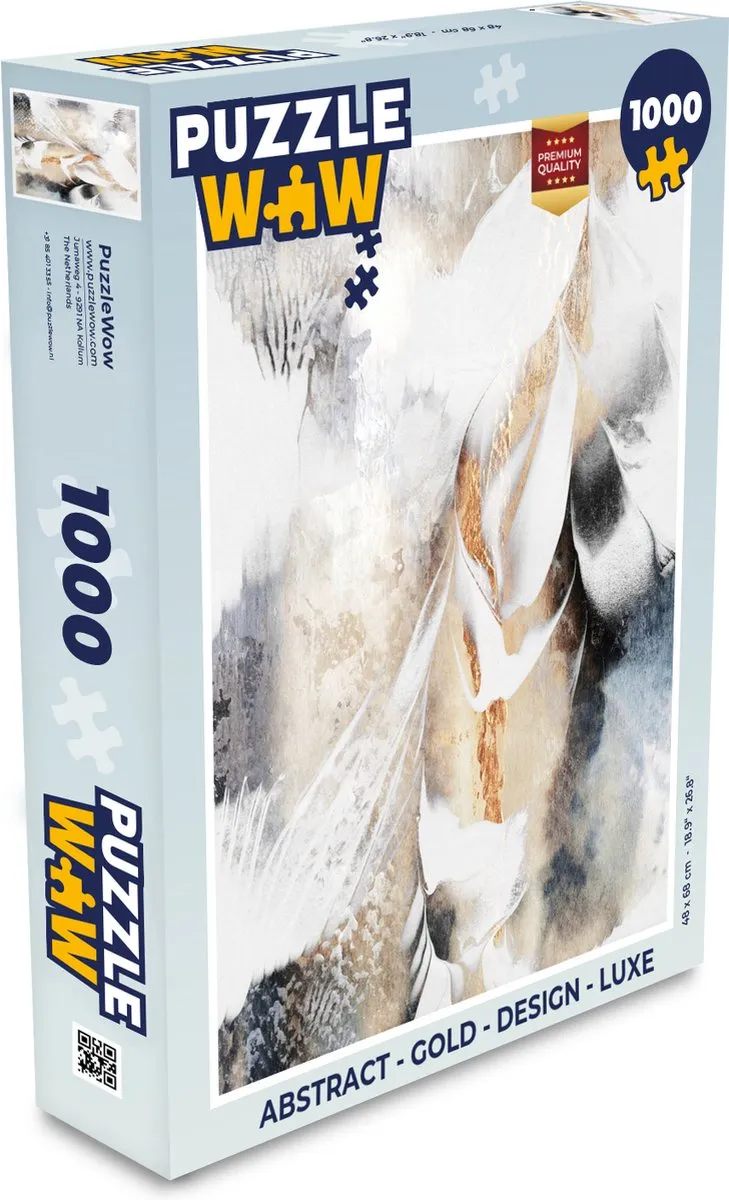 PuzzleWow Abstract Legpuzzel 1000 Stuks
