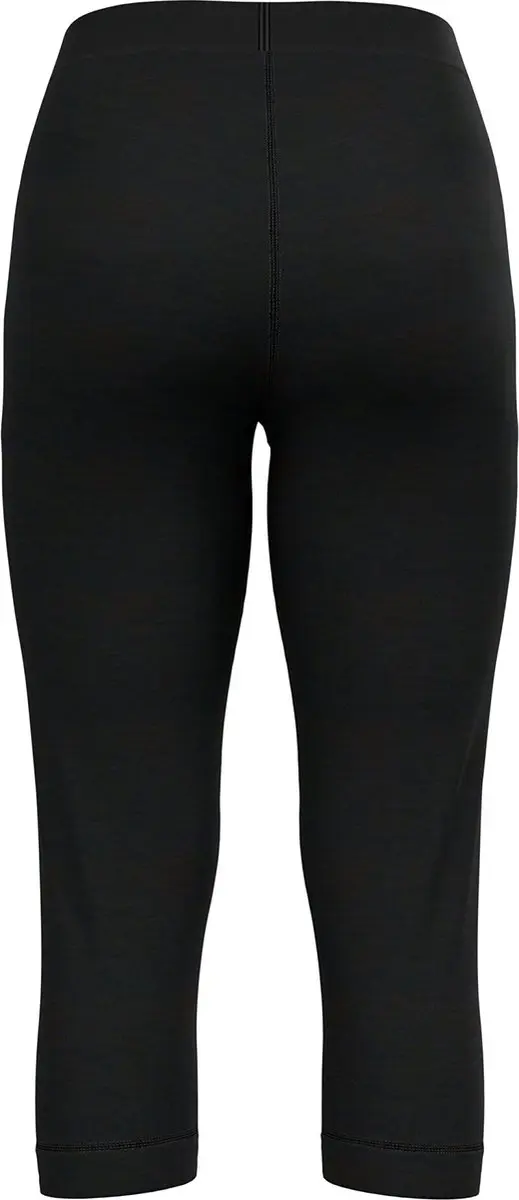 ODLO Baselayer Driekwartsbroek Merino 200 - Zwart S - afbeelding 2 van 6