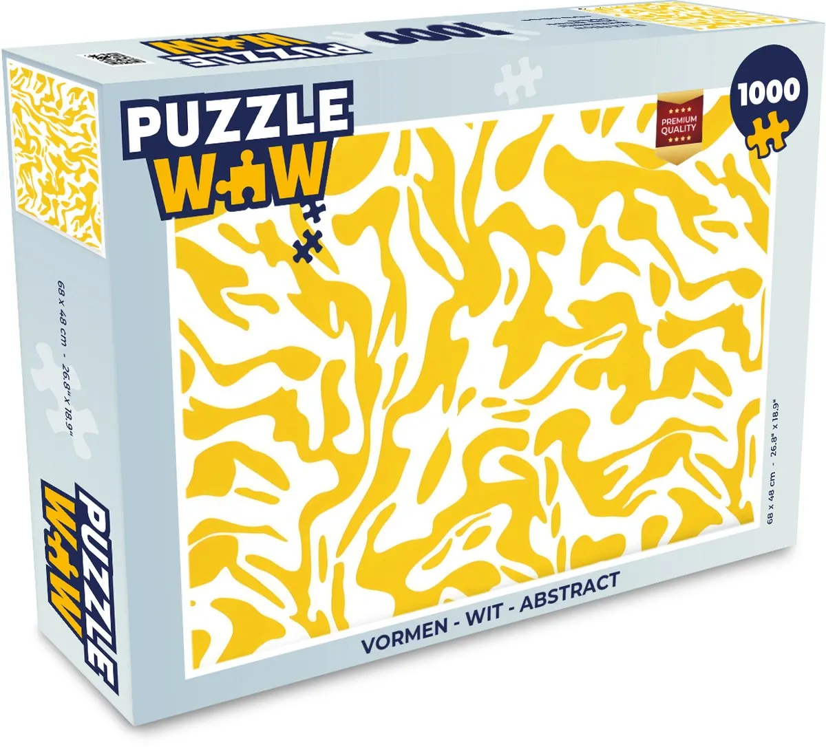 PuzzleWow Abstract Legpuzzel 1000 Stuks
