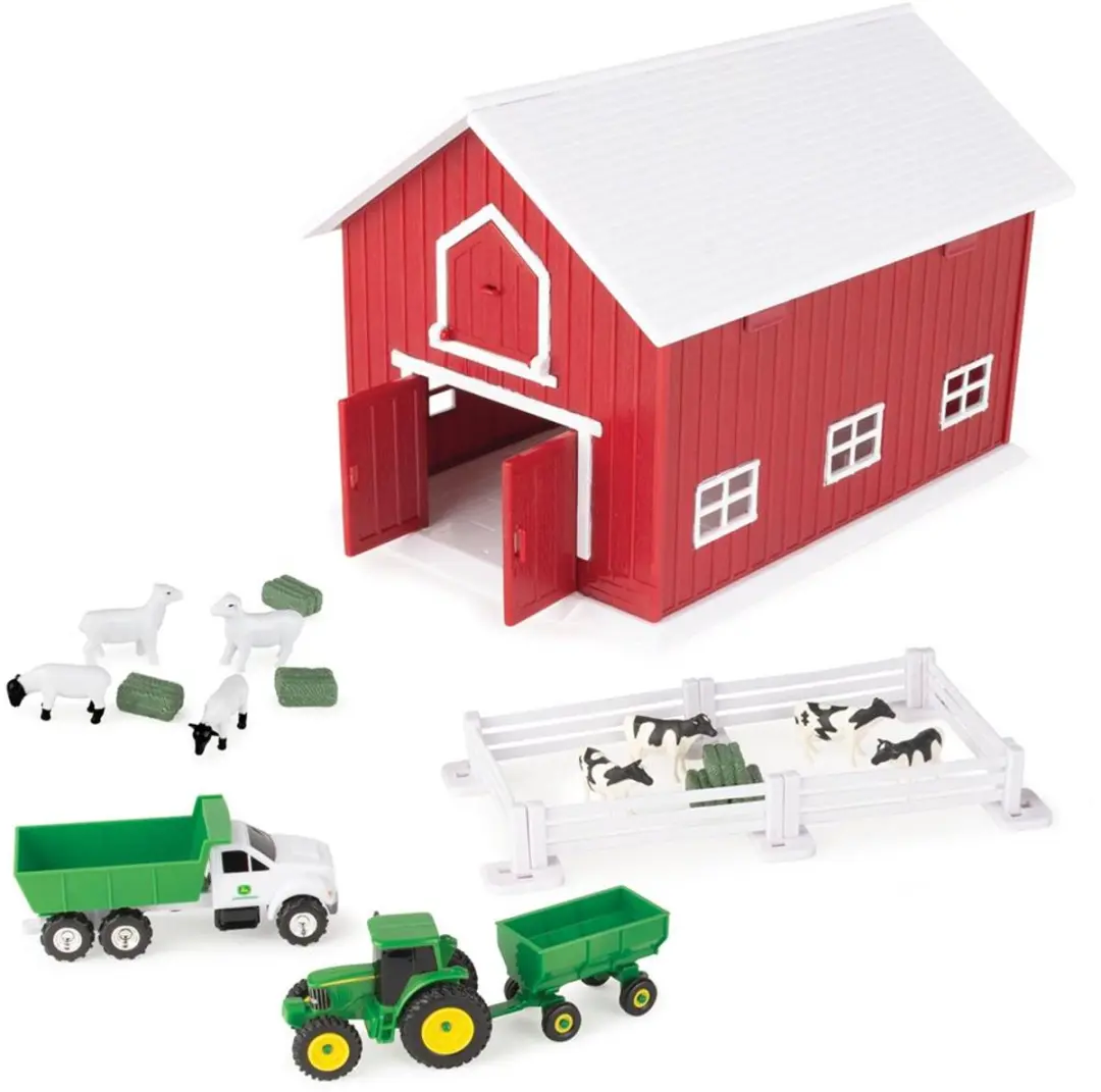 Britains John Deere Boerderij Speelset met Schuur