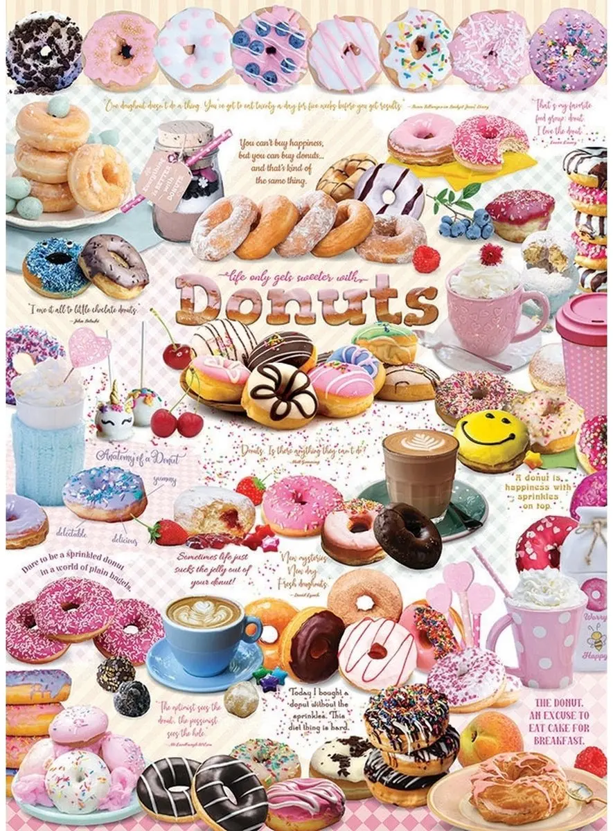 Cobble Hill Legpuzzel Donuts 1000 Stuks