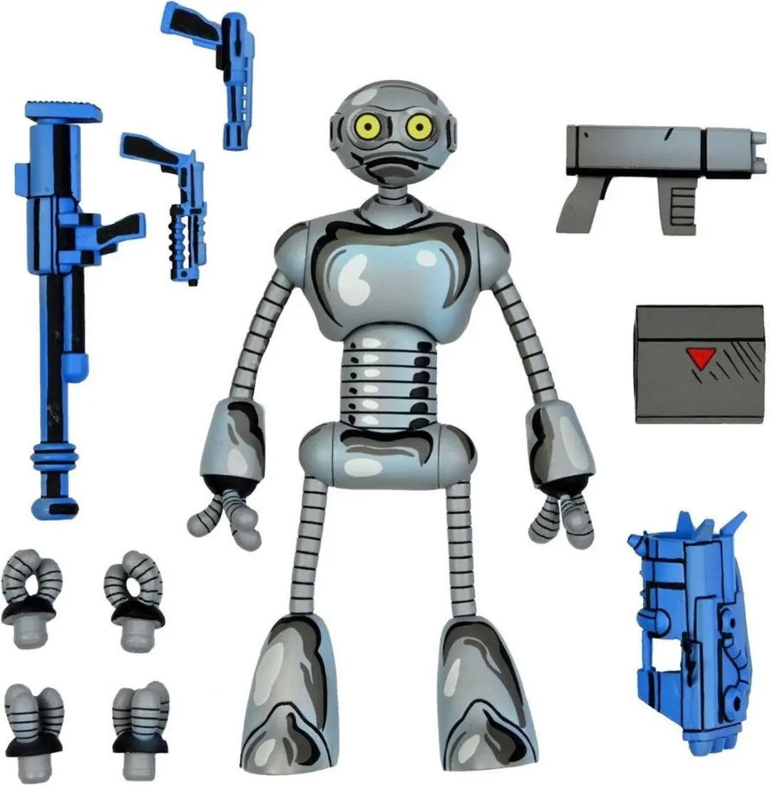 Neca Teenage Mutant Ninja Turtles Mirage Comics Fugitoid 7" Action Figure - Multi - afbeelding 5 van 6