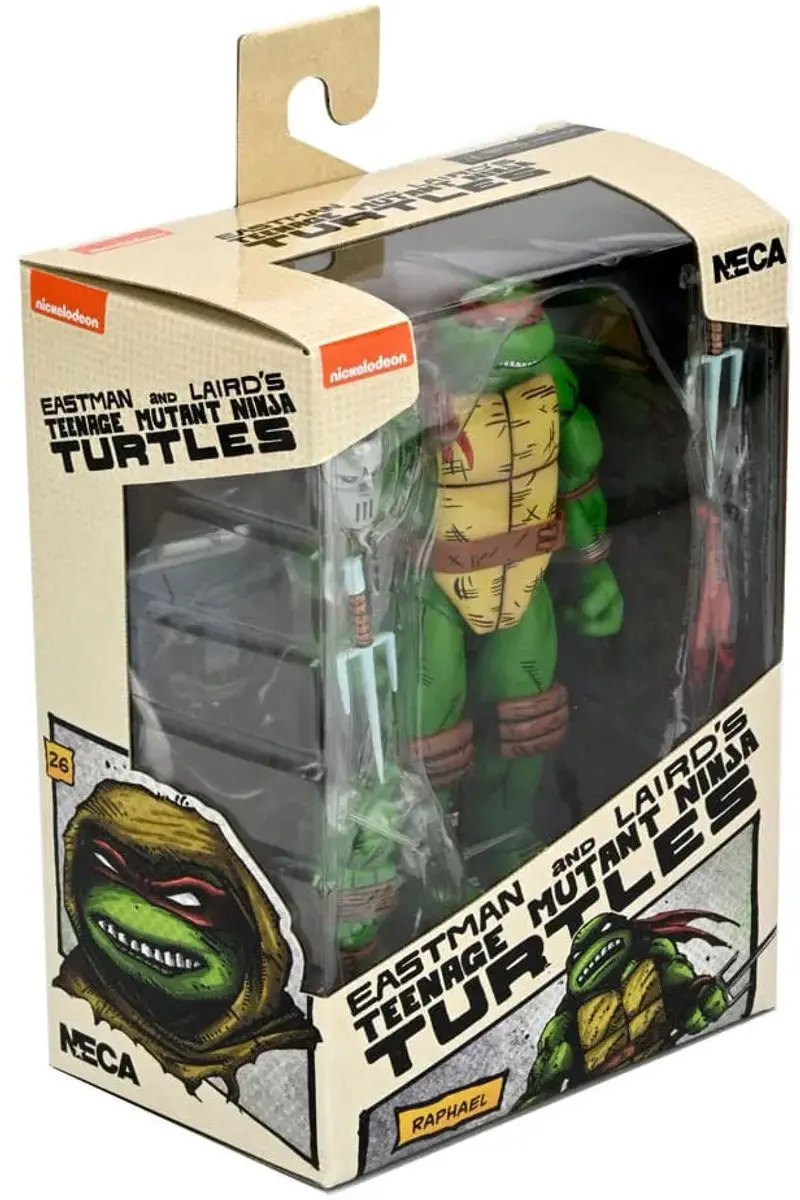 Neca Teenage Mutant Ninja Turtles Raphael Action Figuur 18cm - NECA54489 - Multi - afbeelding 3 van 6