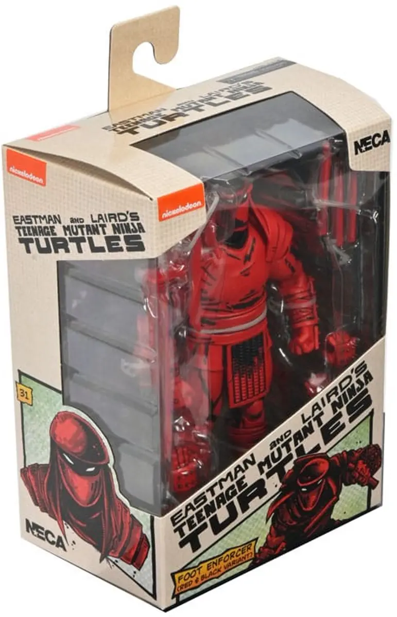 NECA TMNT Foot Enforcer Action Figure - Mirage Comics - NECA54497-01 - 18cm - Multi - afbeelding 2 van 6