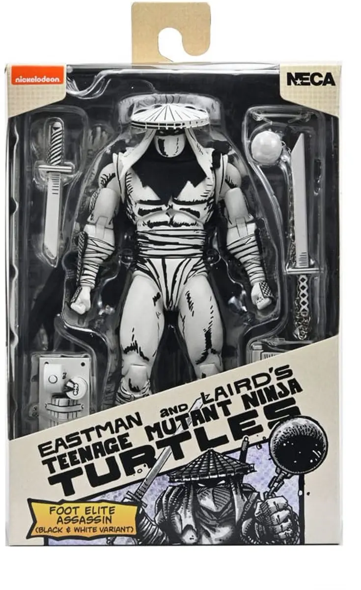 Neca TMNT Foot Assassin Action Figuur - NECAN54542-01 - Multi - afbeelding 4 van 6