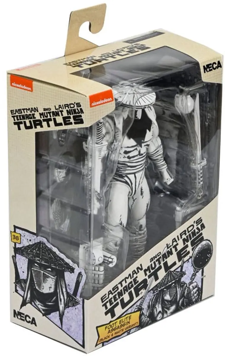 Neca TMNT Foot Assassin Action Figuur - NECAN54542-01 - Multi - afbeelding 3 van 6