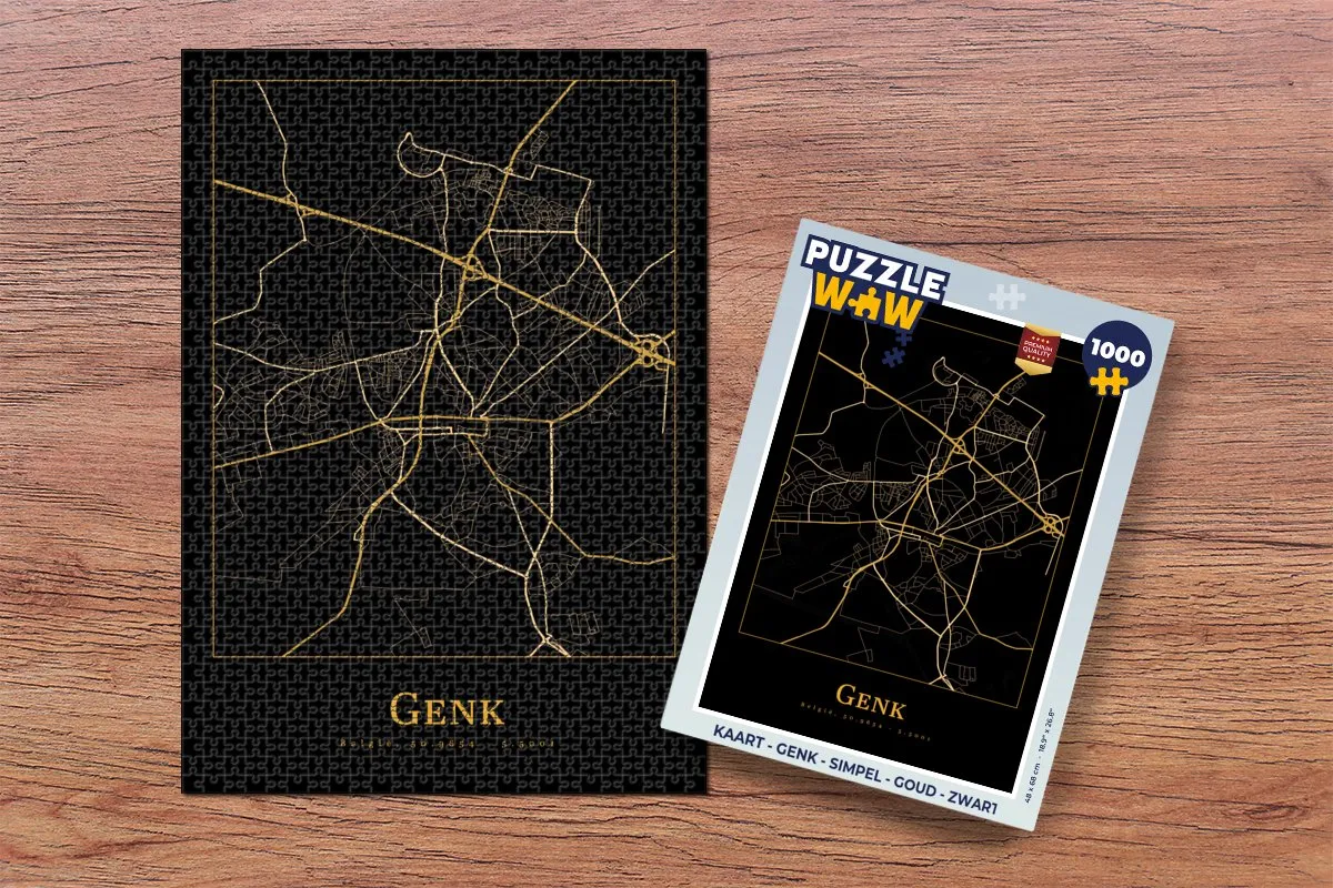 PuzzleWow Genk Legpuzzel 1000 Stuks