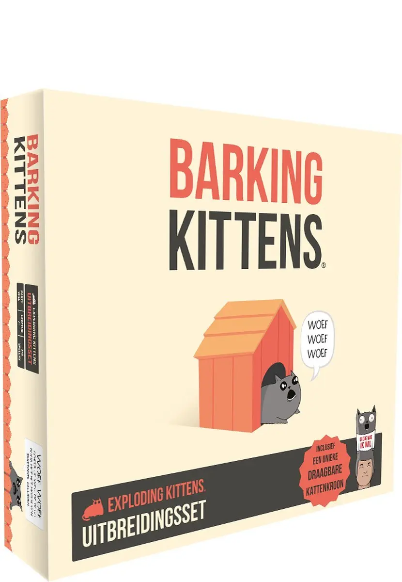 Exploding Kittens Barking Kittens NL Uitbreiding