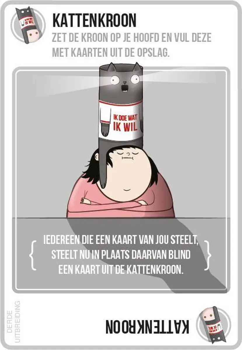 Exploding Kittens Barking Kittens NL Uitbreiding - Kaartspel - 2-10 Spelers