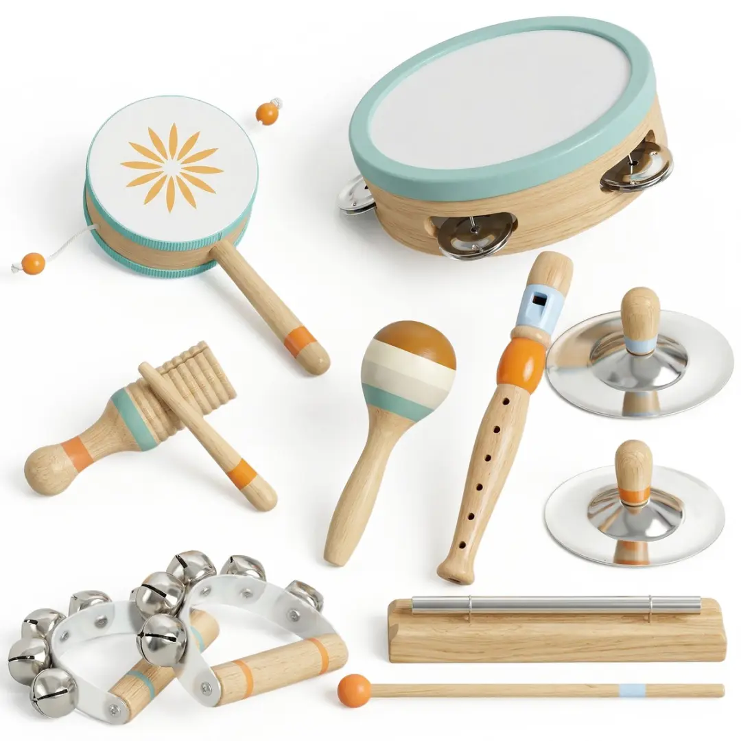 AIYAPLAY Kinderpercussie-instrumentenset