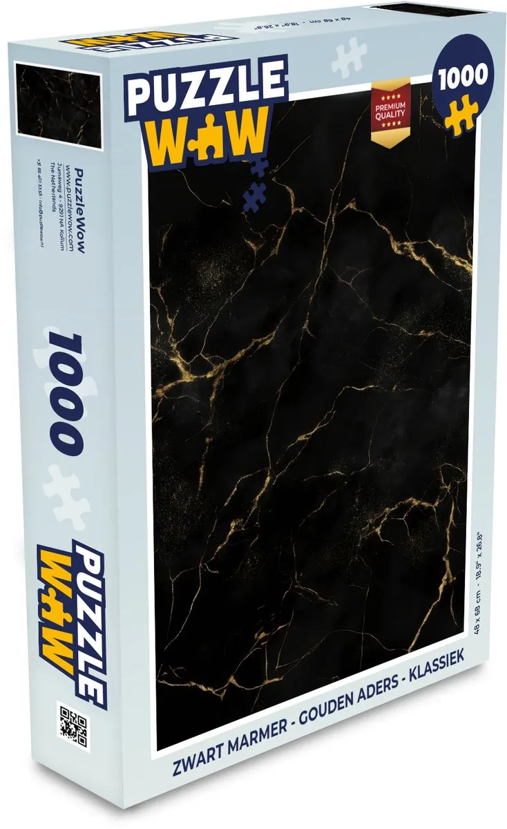 PuzzleWow Legpuzzel 1000 Stuks