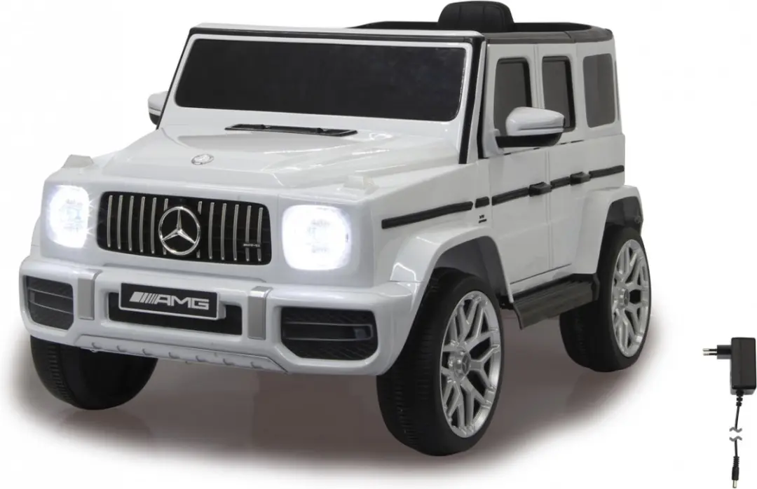 Jamara 460640 Elektrische Kinderauto Mercedes-AMG G 63 - 12V - Wit - afbeelding 6 van 6