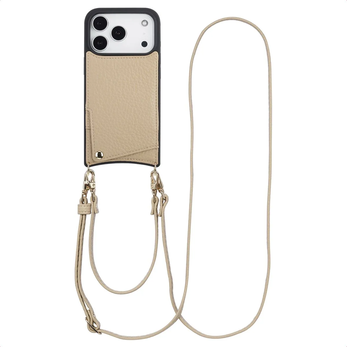 Selencia Hoesje iPhone 17 Pro Beige