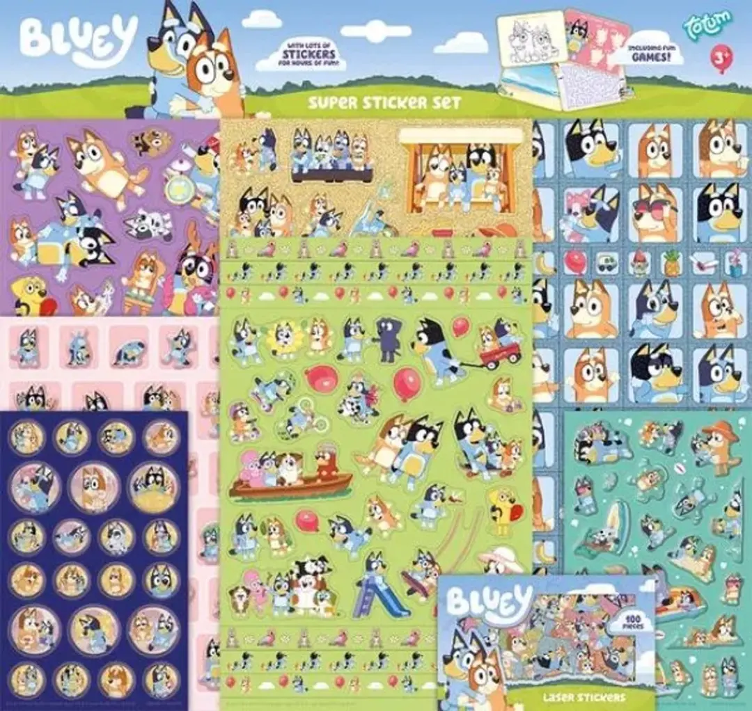 Bluey Stickerset XL