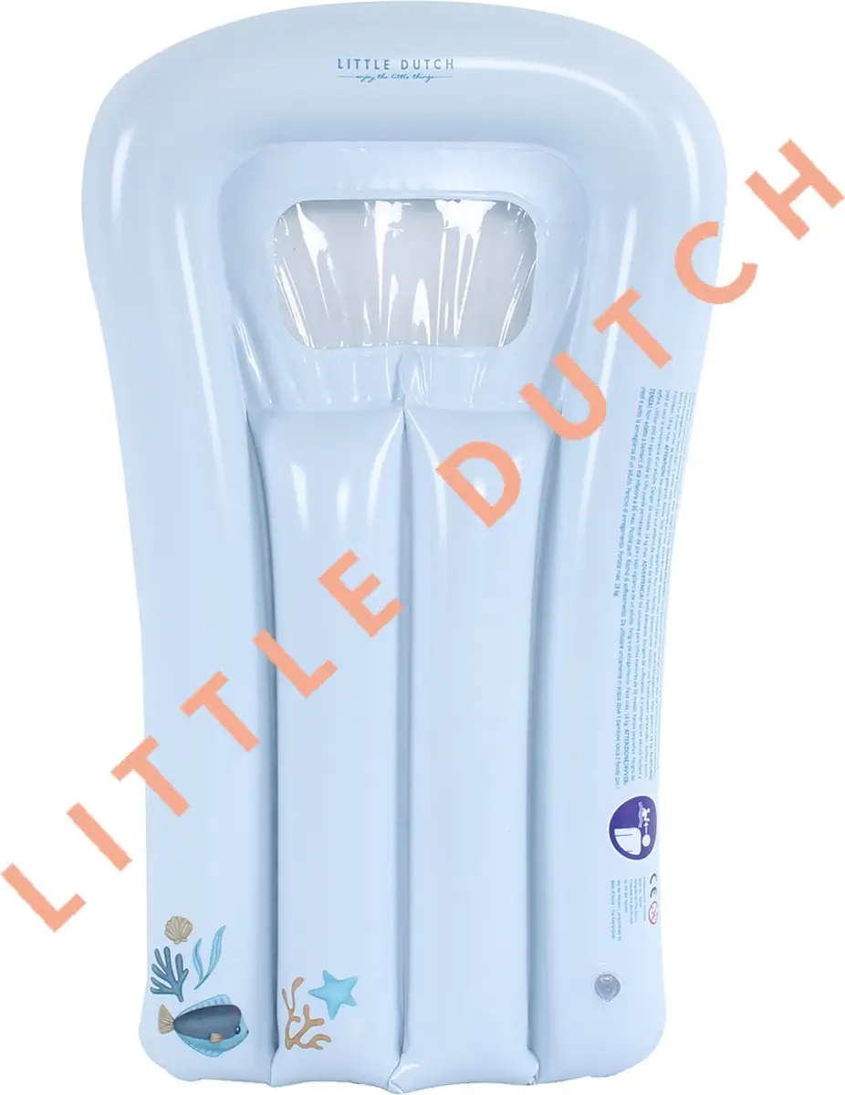 Little Dutch Luchtbed Ocean Dreams - Blauw