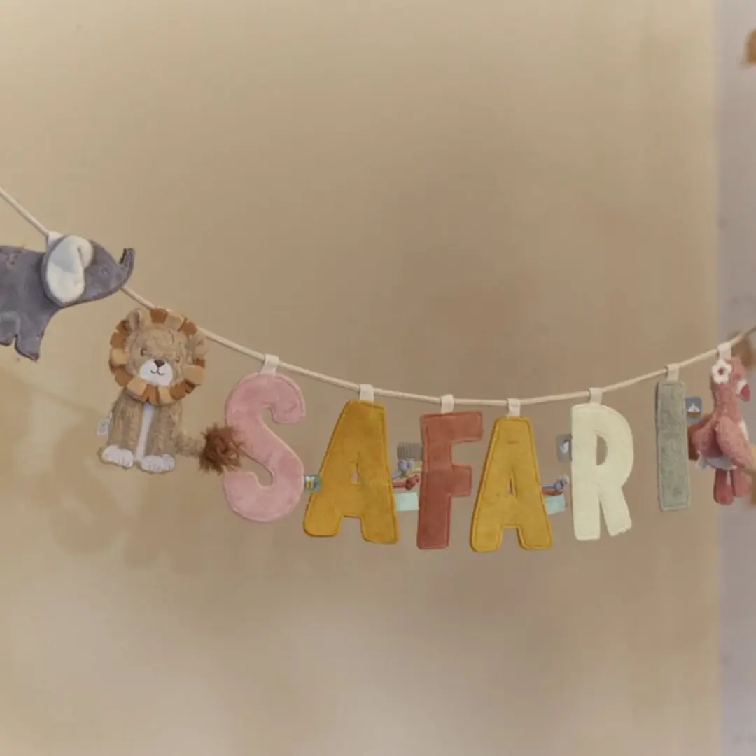 Little Dutch Safari Friends Leeuw Slinger Element - Beige